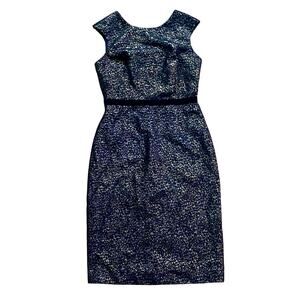 Elegant Blue Midi Dress